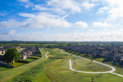 wide view of a neighborhood